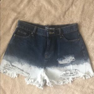 🩳Jean Shorts High-rise sz:5🩳 NWOT